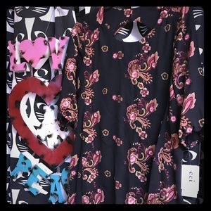 *5 for $25* NWT Eci embroidered floral dress